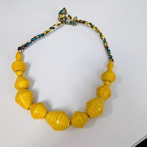 NOONDAY yellow rope necklace